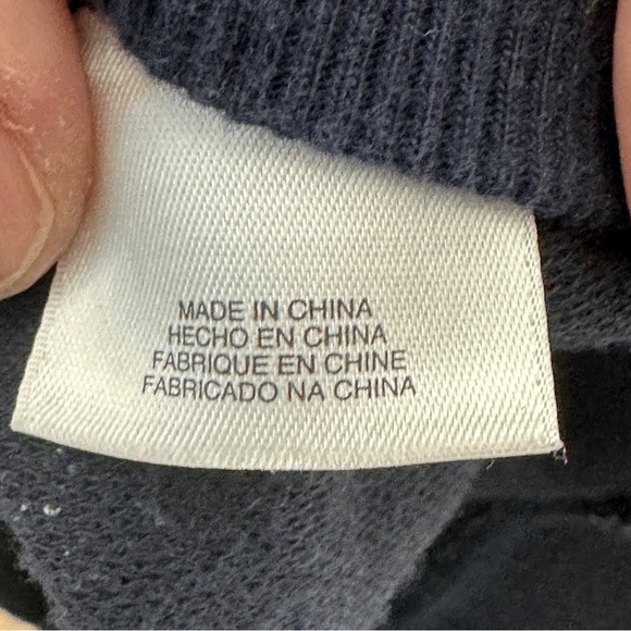 Jones NY Sport sweatshirt, size 3X, navy/animal print, cozy, comfy, spring - Picture 11 of 12